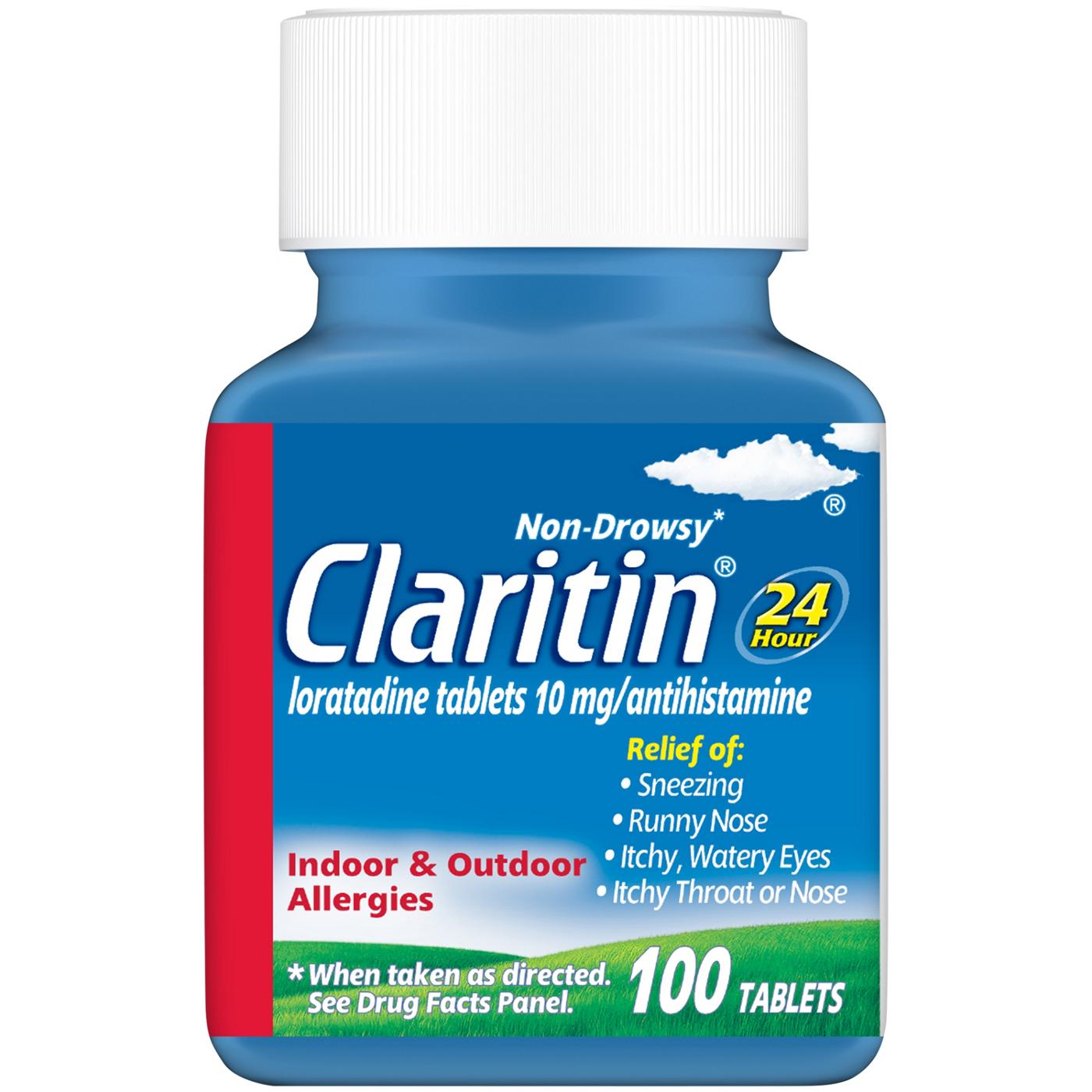Claritin Allergy 24 Hour Relief Tablets; image 2 of 2