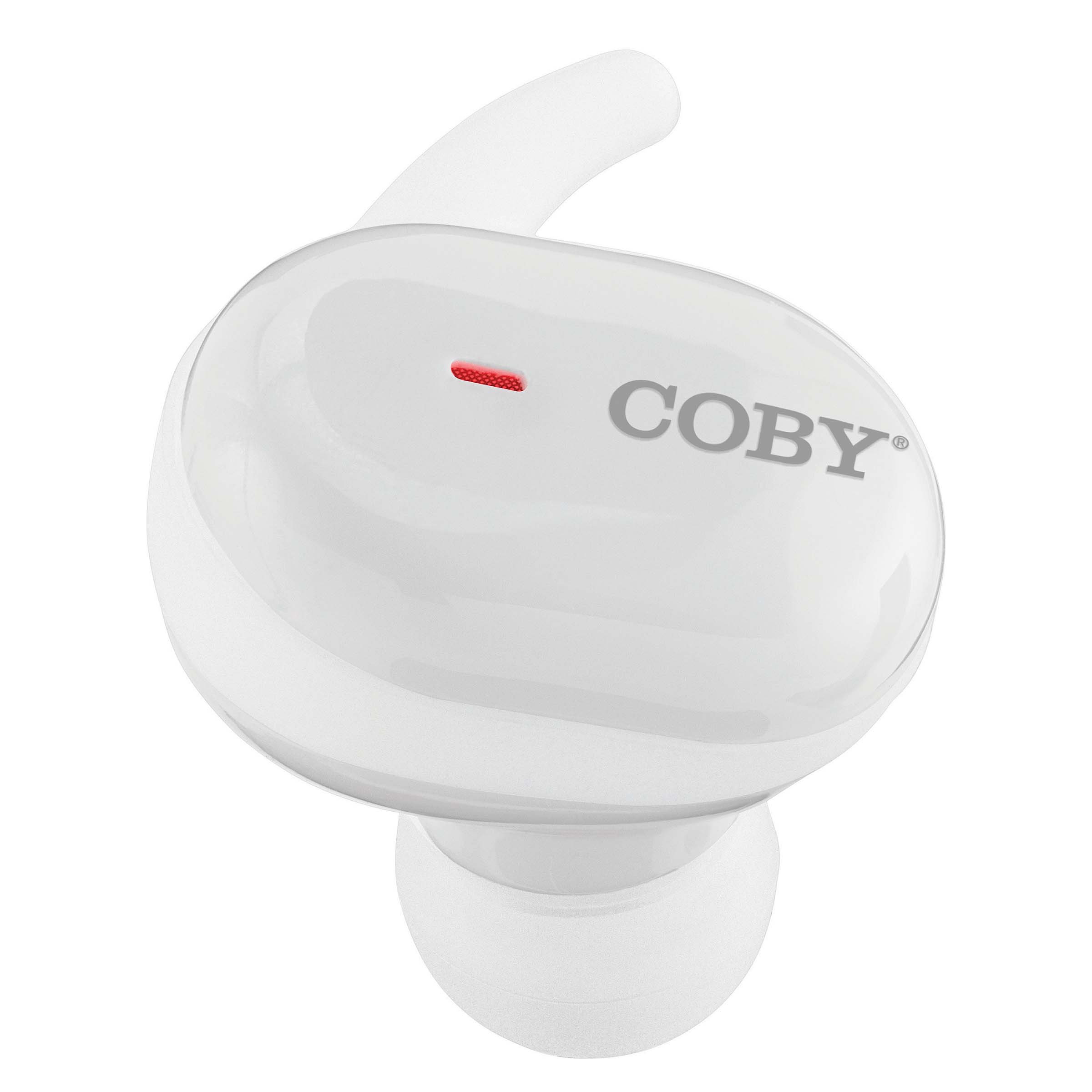 Coby true wireless best sale earbuds white one size