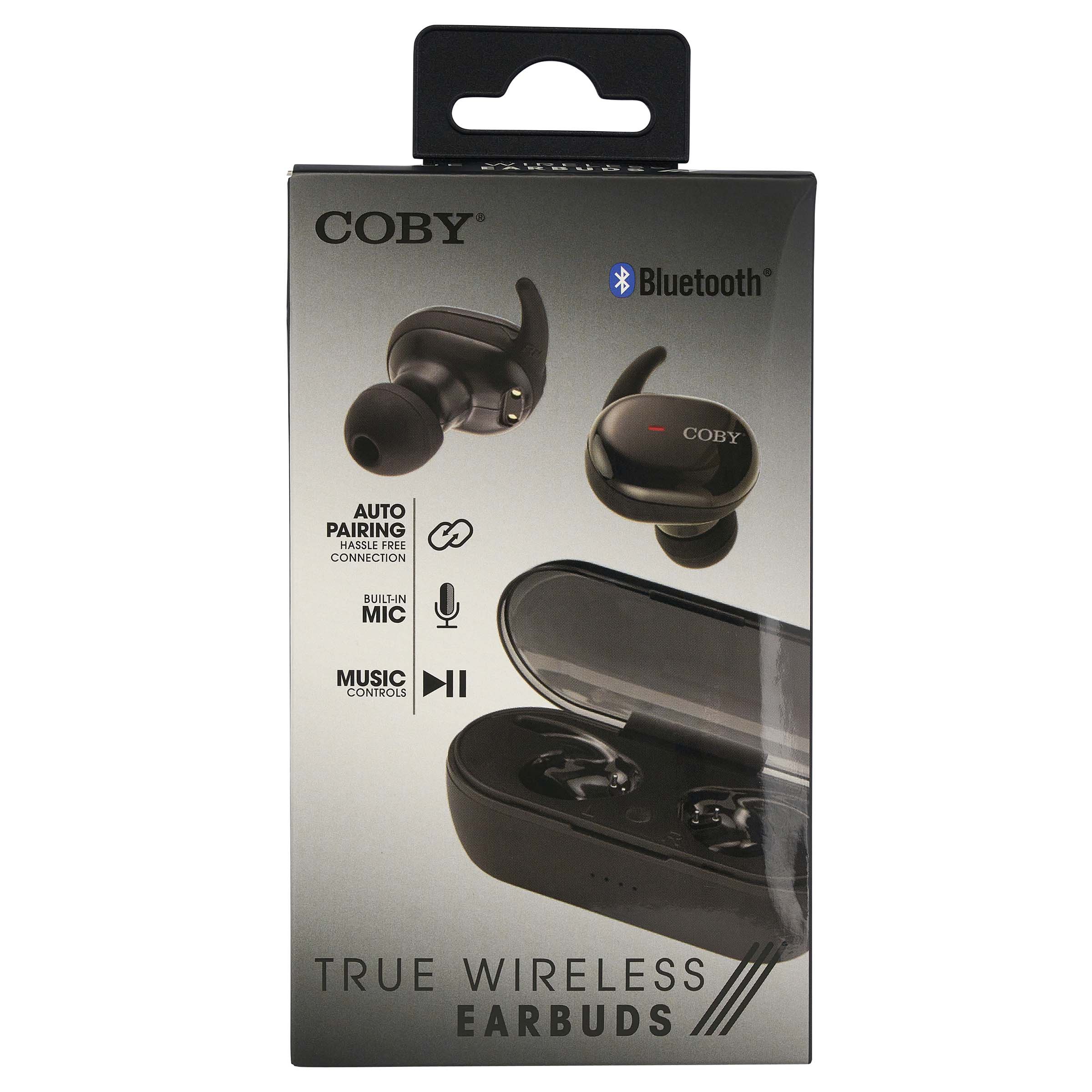 Coby bluetooth online earbuds