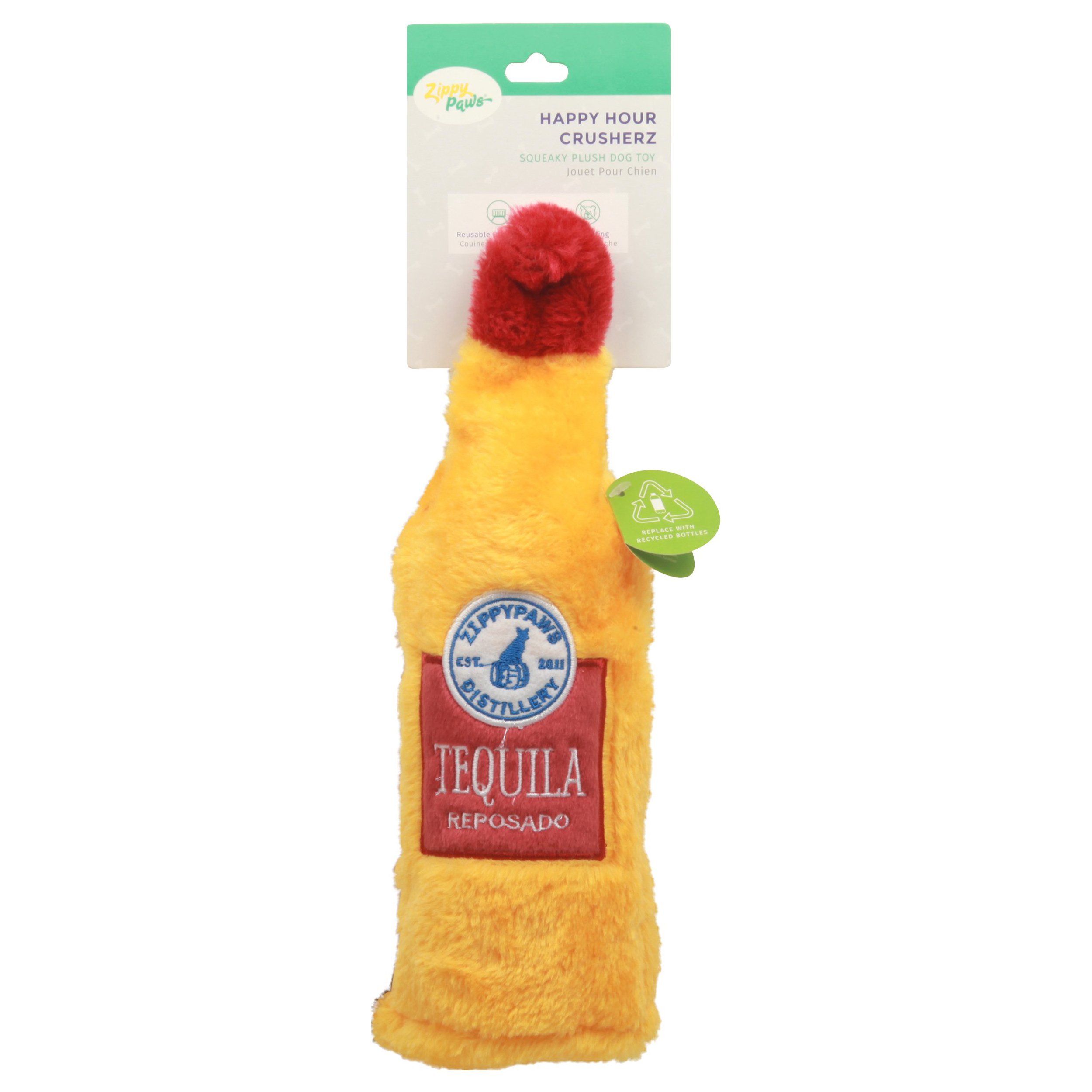Zippy Paws Happy Hour Crusherz Dog Toy Shop Plush Toys at HEB