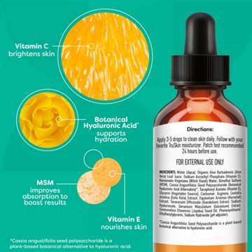 Truskin Vitamin C Anti-Aging with Hyaluronic Acid Face Serum