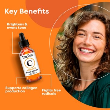 Truskin Vitamin C Anti-Aging with Hyaluronic Acid Face Serum