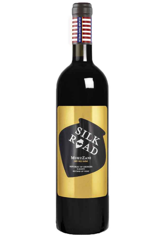 Silk Road Mukuzani Dry Red Wine, 750 mL | Central Market - Really