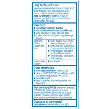Aleve Liquid Gels Naproxen 220mg Capsules