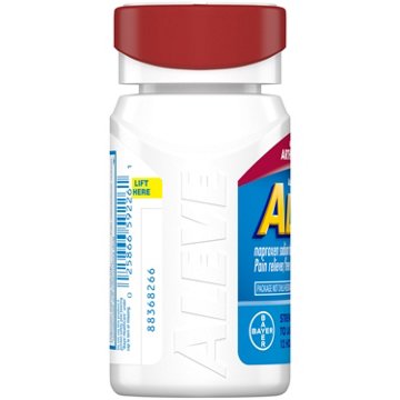 Aleve Pain Reliever Caplets - Easy Open Arthritis Cap 