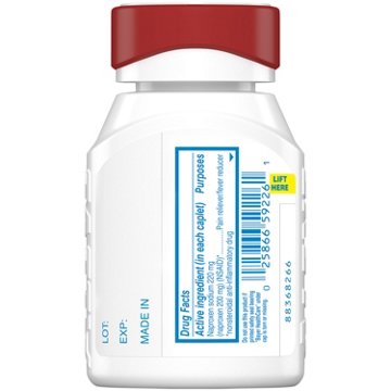 Aleve Pain Reliever Caplets - Easy Open Arthritis Cap 