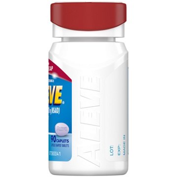 Aleve Pain Reliever Caplets - Easy Open Arthritis Cap 