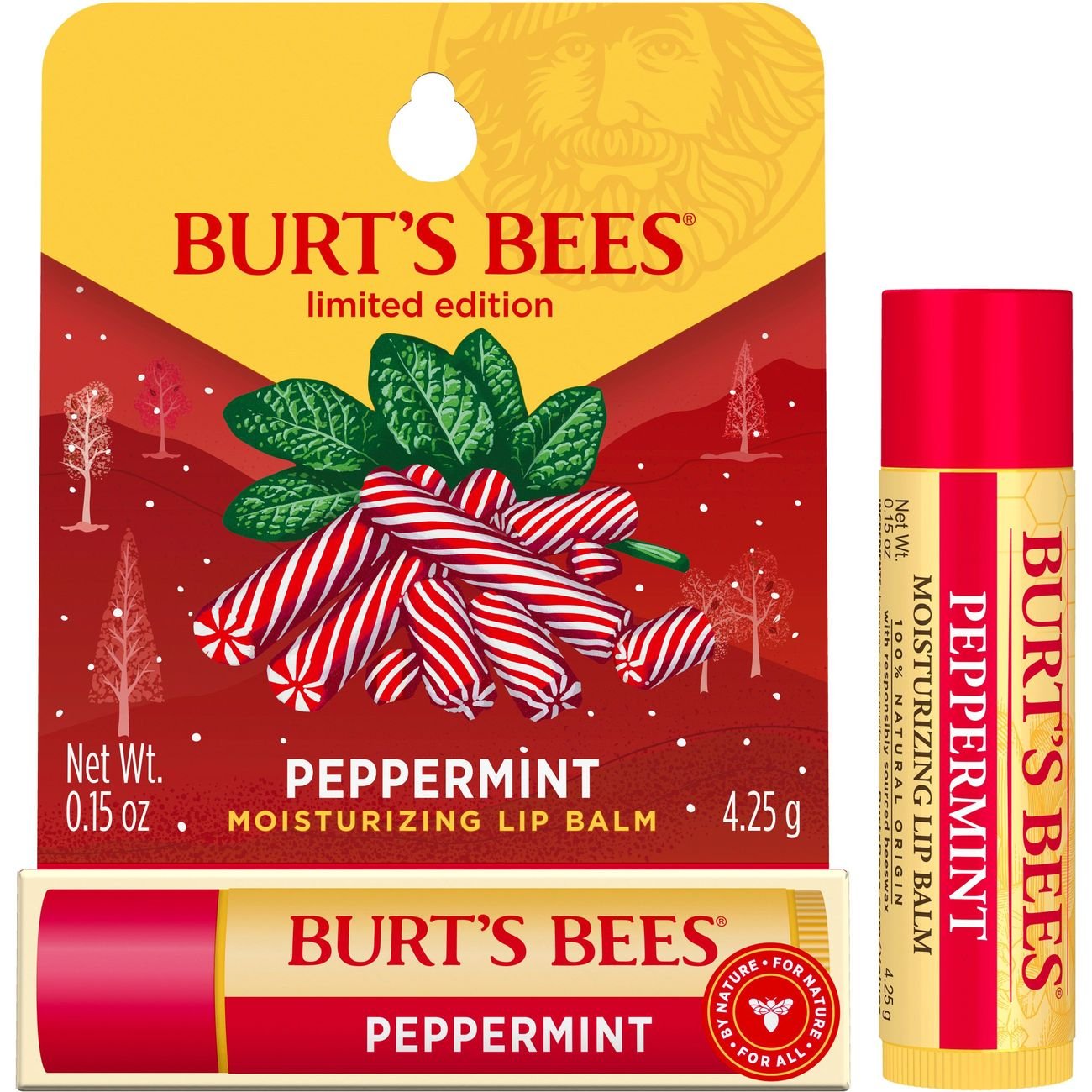 Burt's Bees Moisturizing Lip Balm Peppermint Shop Lip Balm