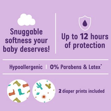 H-E-B Baby Diapers - Size 4 - Texas-Size Pack, 208 ct