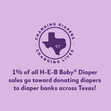 H-E-B Baby Diapers - Size 5 - Texas-Size Pack, 186 ct