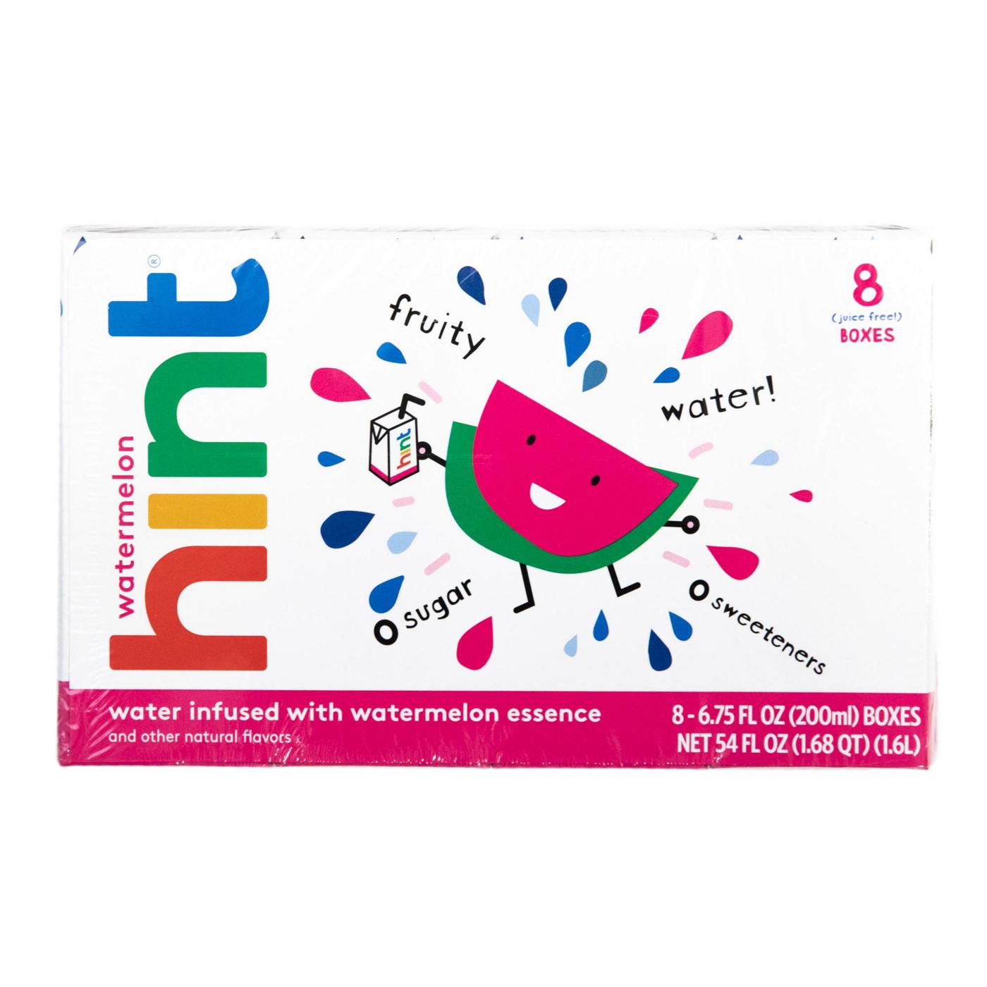 Hint Kids Watermelon Infused Water 6.75 oz Boxes; image 1 of 5