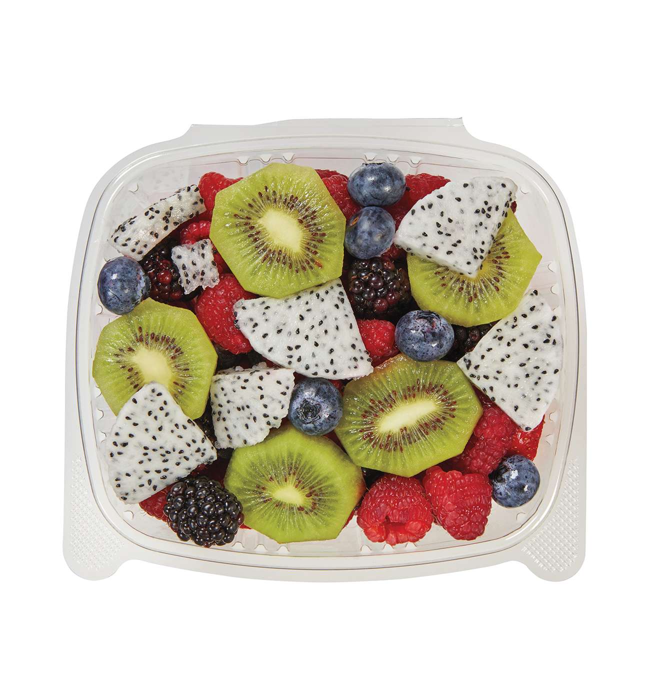 H-E-B Fresh Cut Dragon Fruit, Kiwi & Mixed Berries - Large; image 1 of 2