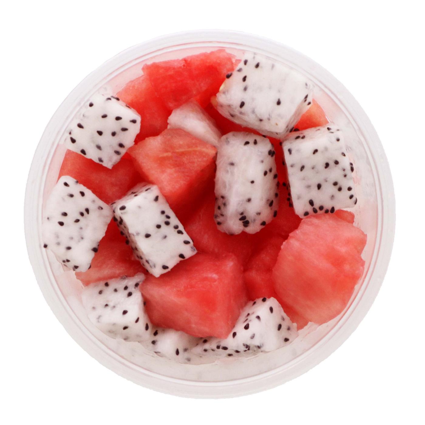 H-E-B Fresh Cut Watermelon & Dragon Fruit - Small; image 1 of 2