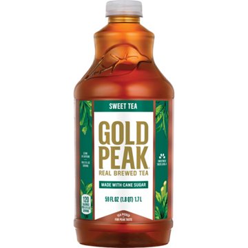 Gold Peak Sweetened Black Tea Bottle, 59 oz