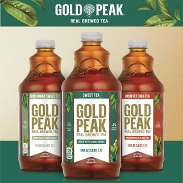 Gold Peak Sweetened Black Tea Bottle, 59 oz