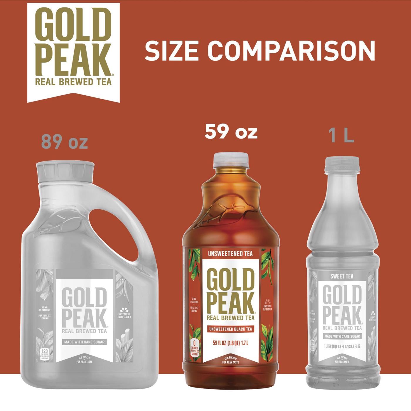 Gold Peak Unsweetened Tea; image 5 of 7