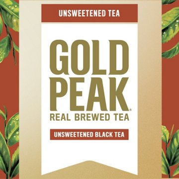 Gold Peak Unsweetened Black Tea Bottle, 59 oz