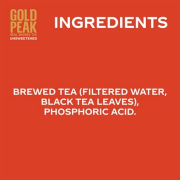 Gold Peak Unsweetened Iced Tea, 59 oz