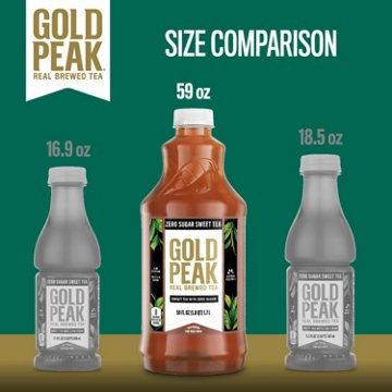 Gold Peak Zero Sugar Sweet Tea, 59 oz