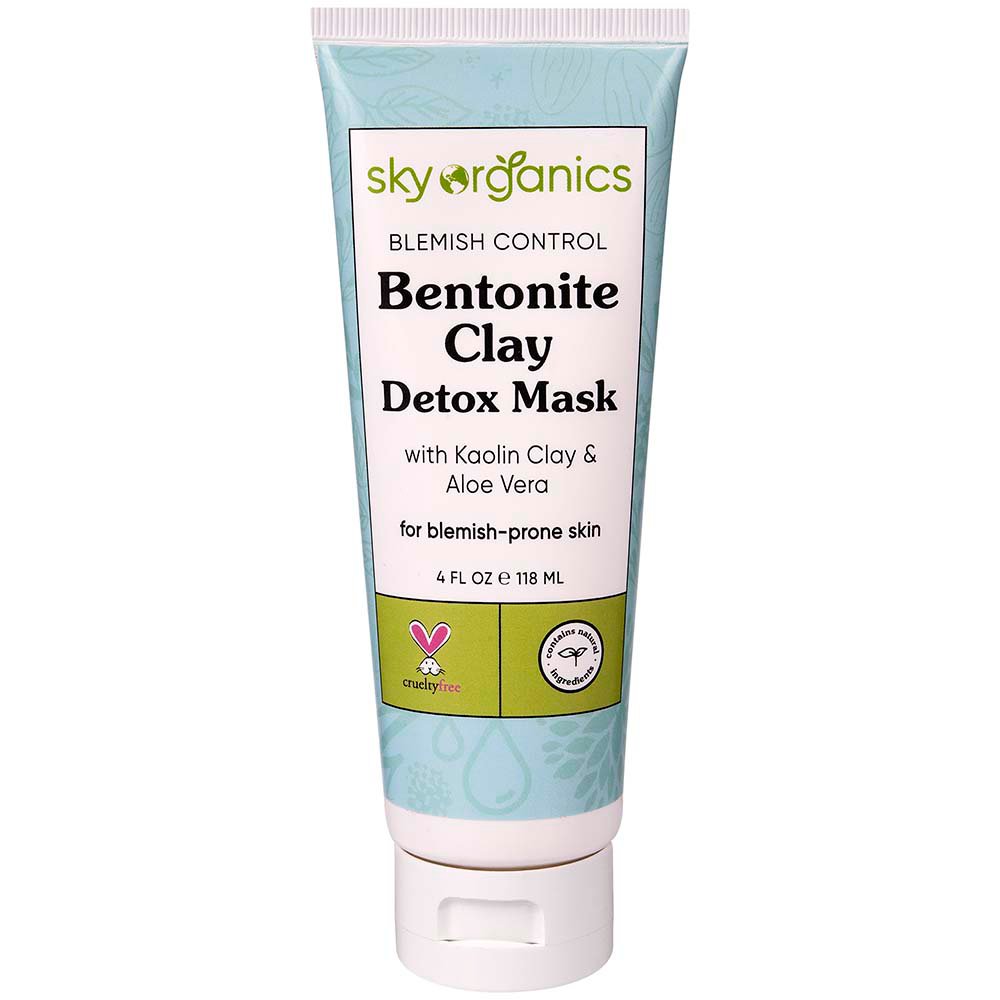 Sky Organics Blemish Control Bentonite Clay Detox Mask Shop Bath & Skin Care at HEB