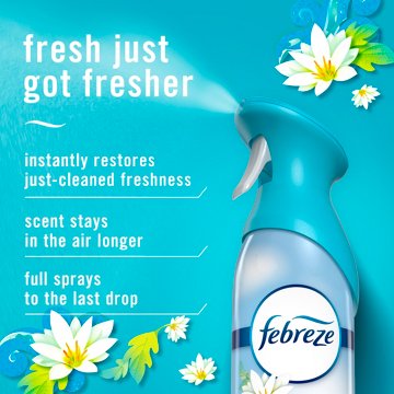 FEBREZE Air Mist Freshener Odor Fighting Room Spray Value Pack - Gain Honey Berry Hula Scent