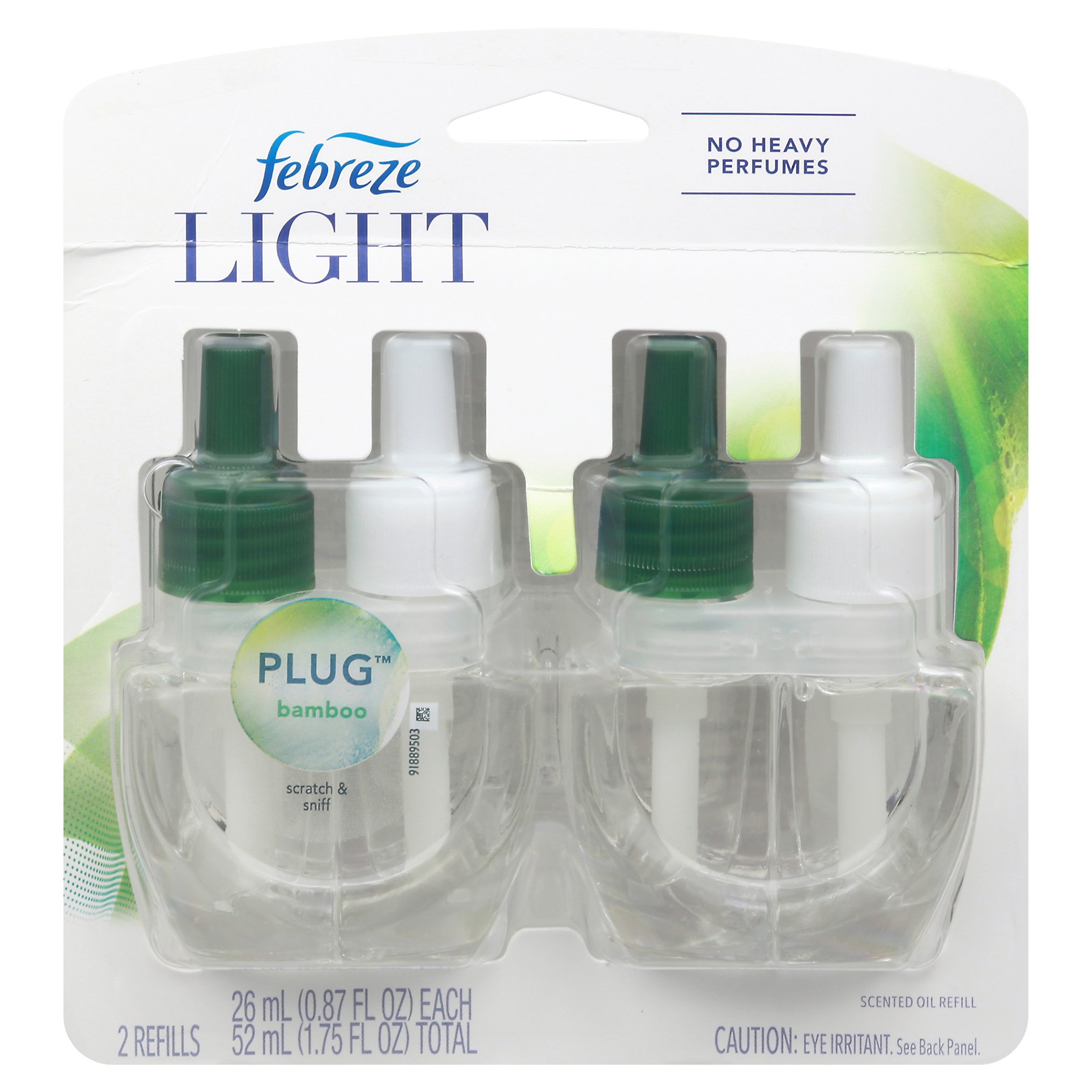 Febreze Light Plug Bamboo Scented Oil Refills Shop Air fresheners at