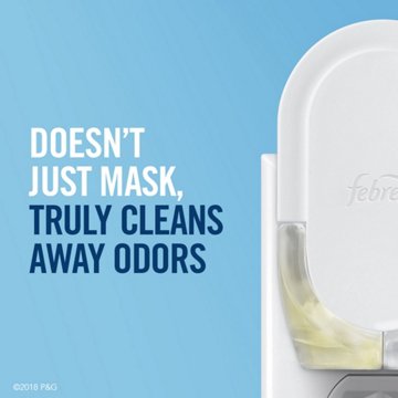 Febreze Plug Linen & Sky Scented Oil Refills, 3 ct