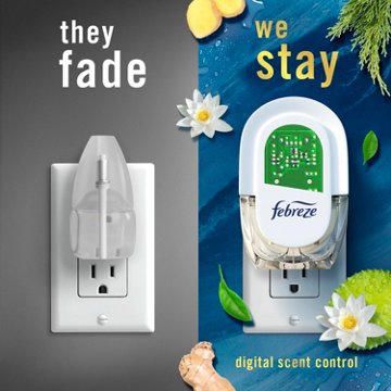 Febreze Luxe Plug In Air Freshener Odor-Fighting Scented Oil Refill - Ocean