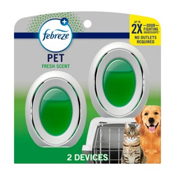 Febreze Bathroom Air Freshener, Odor-Fighting, Heavy Duty Pet Scent