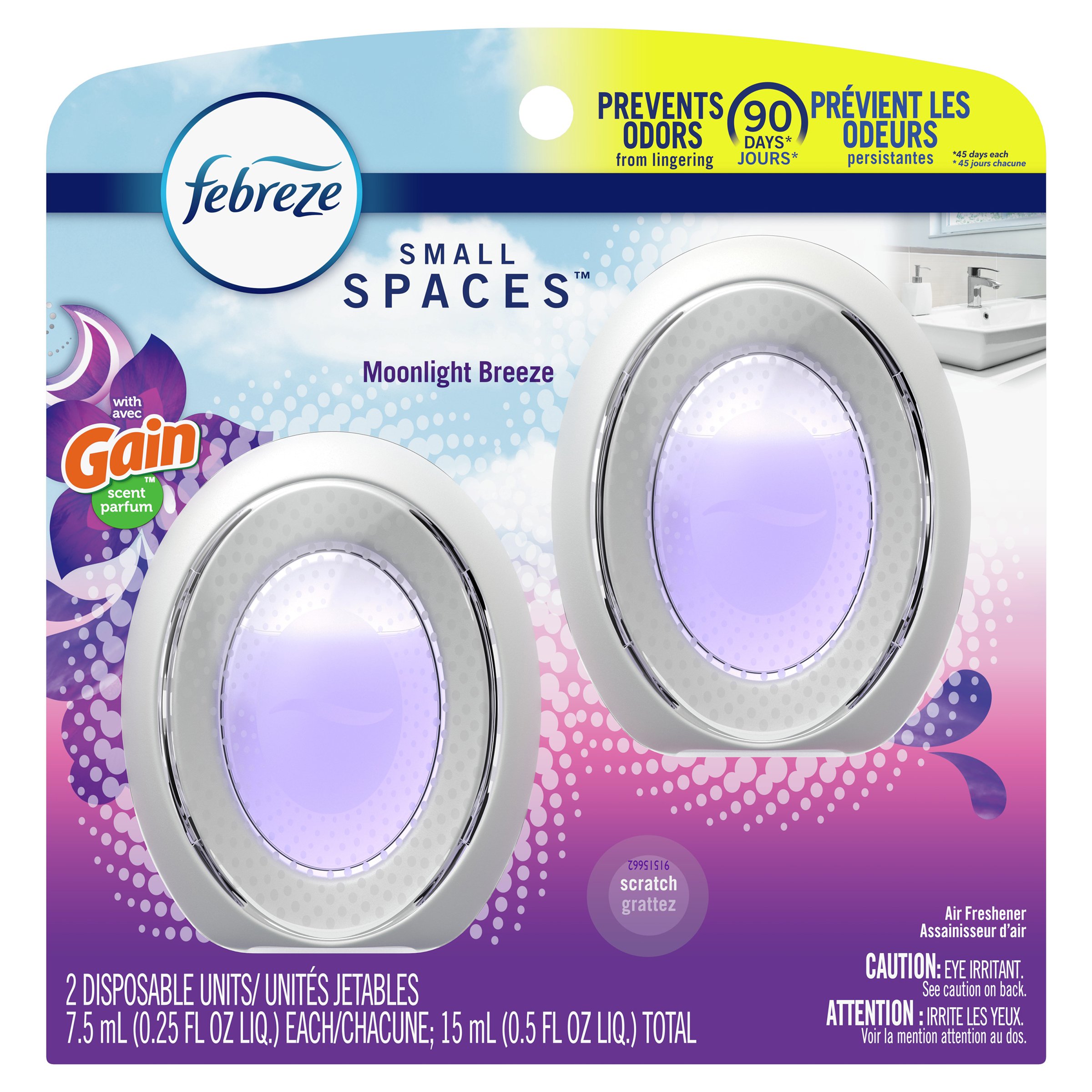 Febreze Small Spaces Air Freshener - Moonlight Breeze with Gain Scent - Shop  Air Fresheners at H-E-B