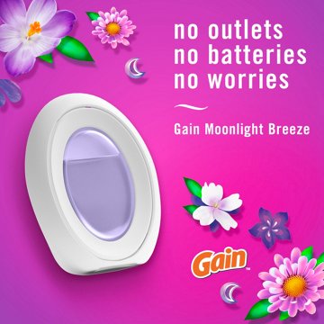 Febreze Bathroom Air Freshener - Moonlight Breeze with Gain Scent, 2 ct