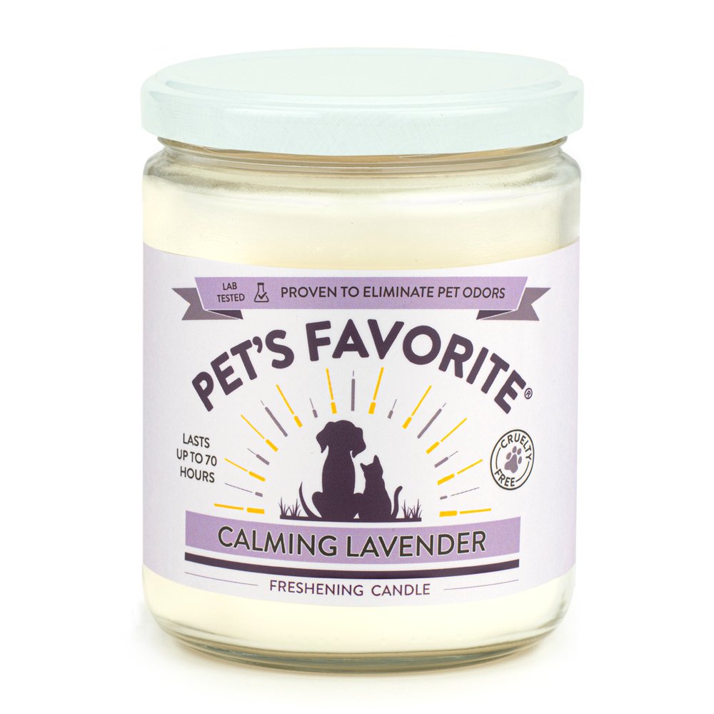 Pet's Favorite Calming Lavender Candle Shop Air Fresheners & Candles
