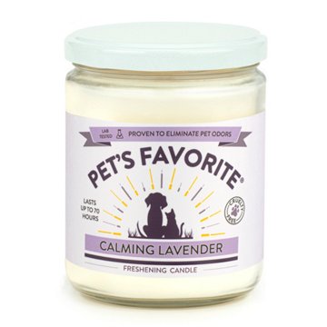 Pet's Favorite Calming Lavender Candle, 12 oz