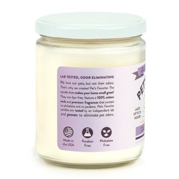 Pet's Favorite Calming Lavender Candle, 12 oz