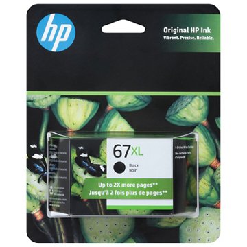 hp 67XL High Yield Original Ink Cartridge - Black