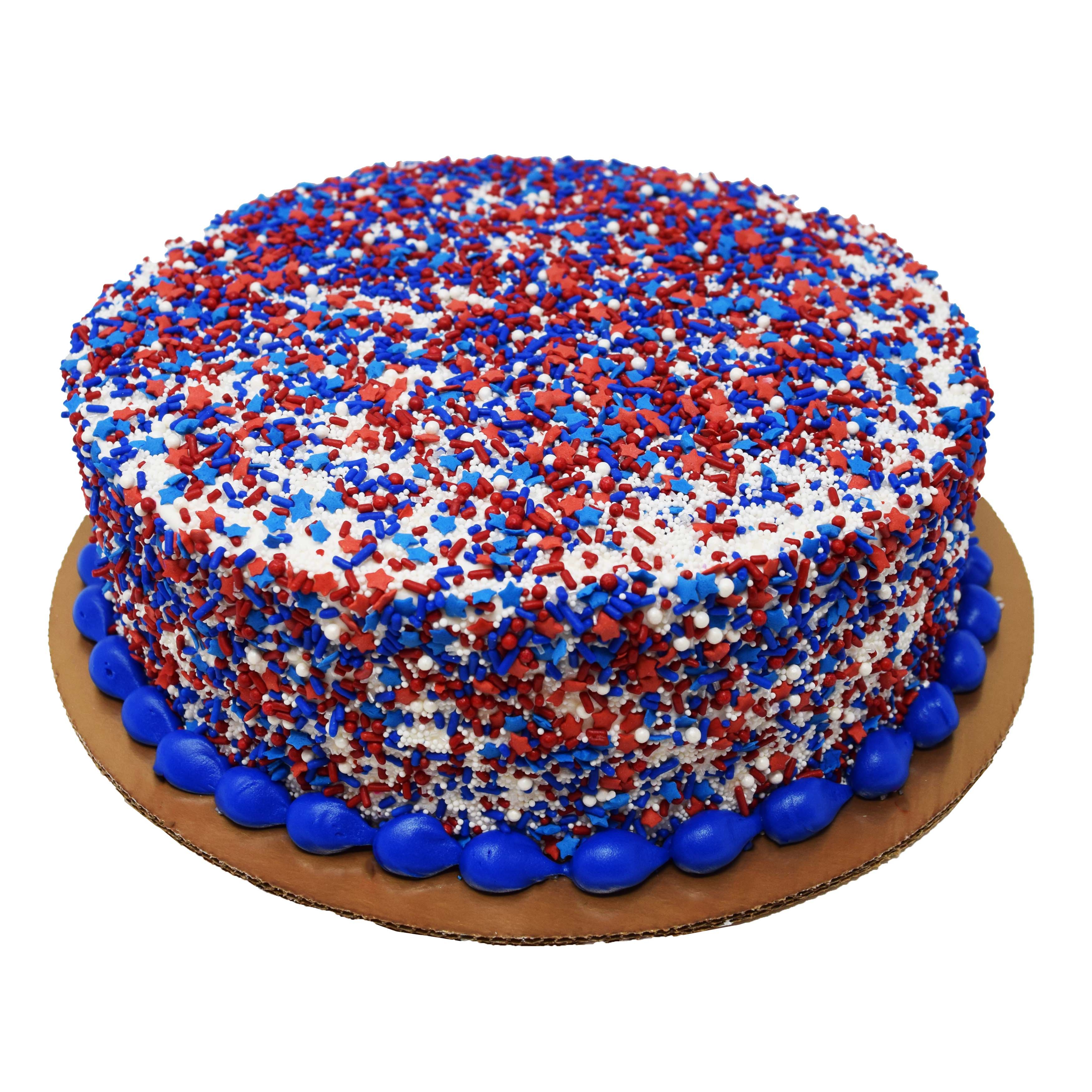 HEB Bakery Sprinkle White Cake with Buttercream Icing Halloween Shop Standard cakes at HEB