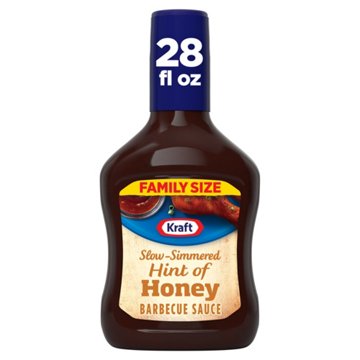 Kraft Slow Simmered Sweet Honey Barbecue Sauce, 28 oz
