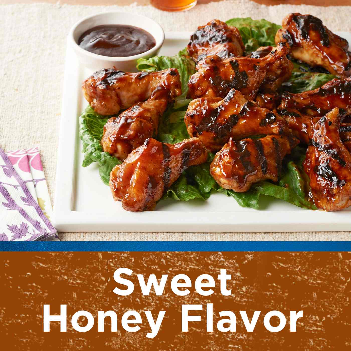 Kraft Slow Simmered Sweet Honey Barbecue Sauce; image 2 of 4