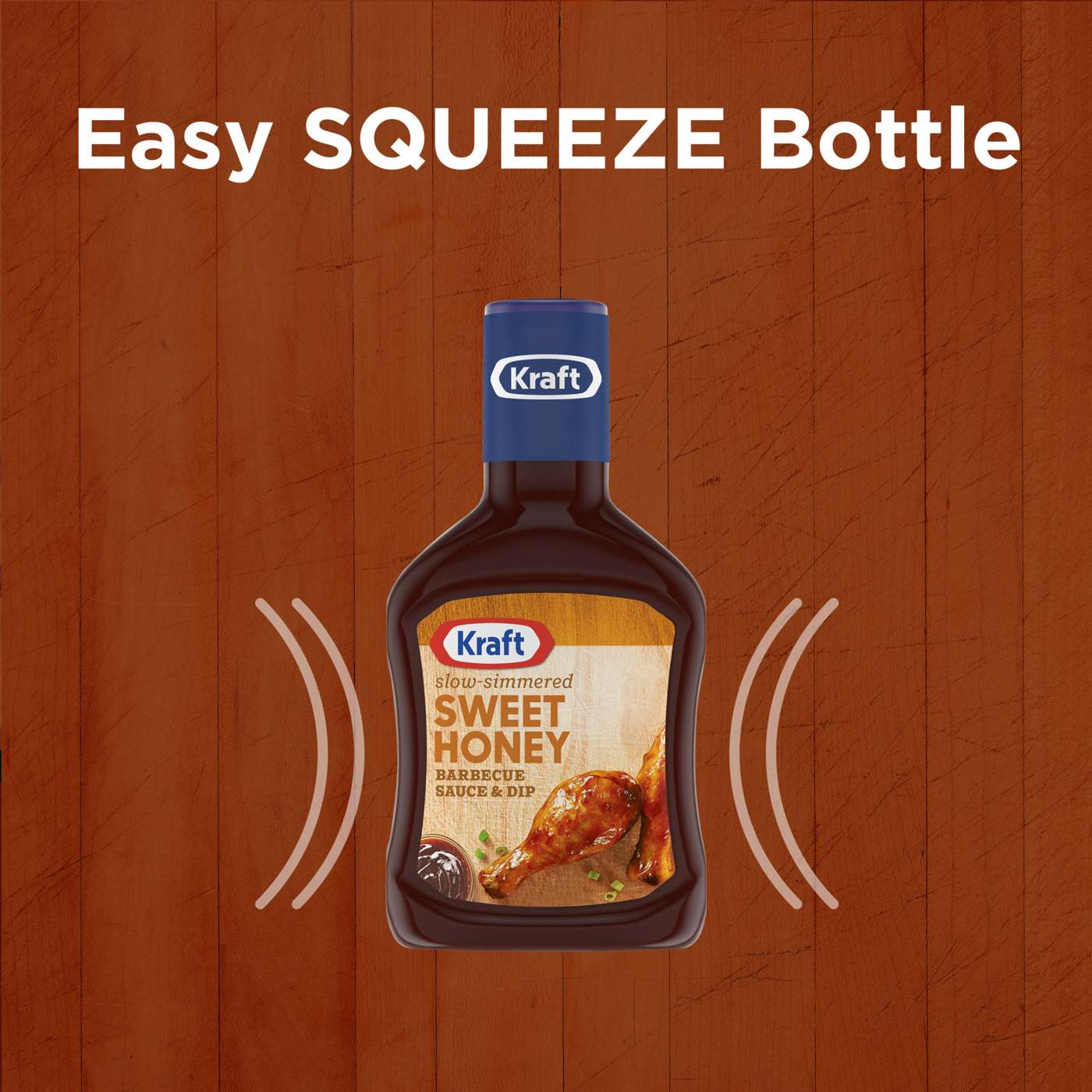 Kraft Slow Simmered Sweet Honey Barbecue Sauce; image 4 of 4