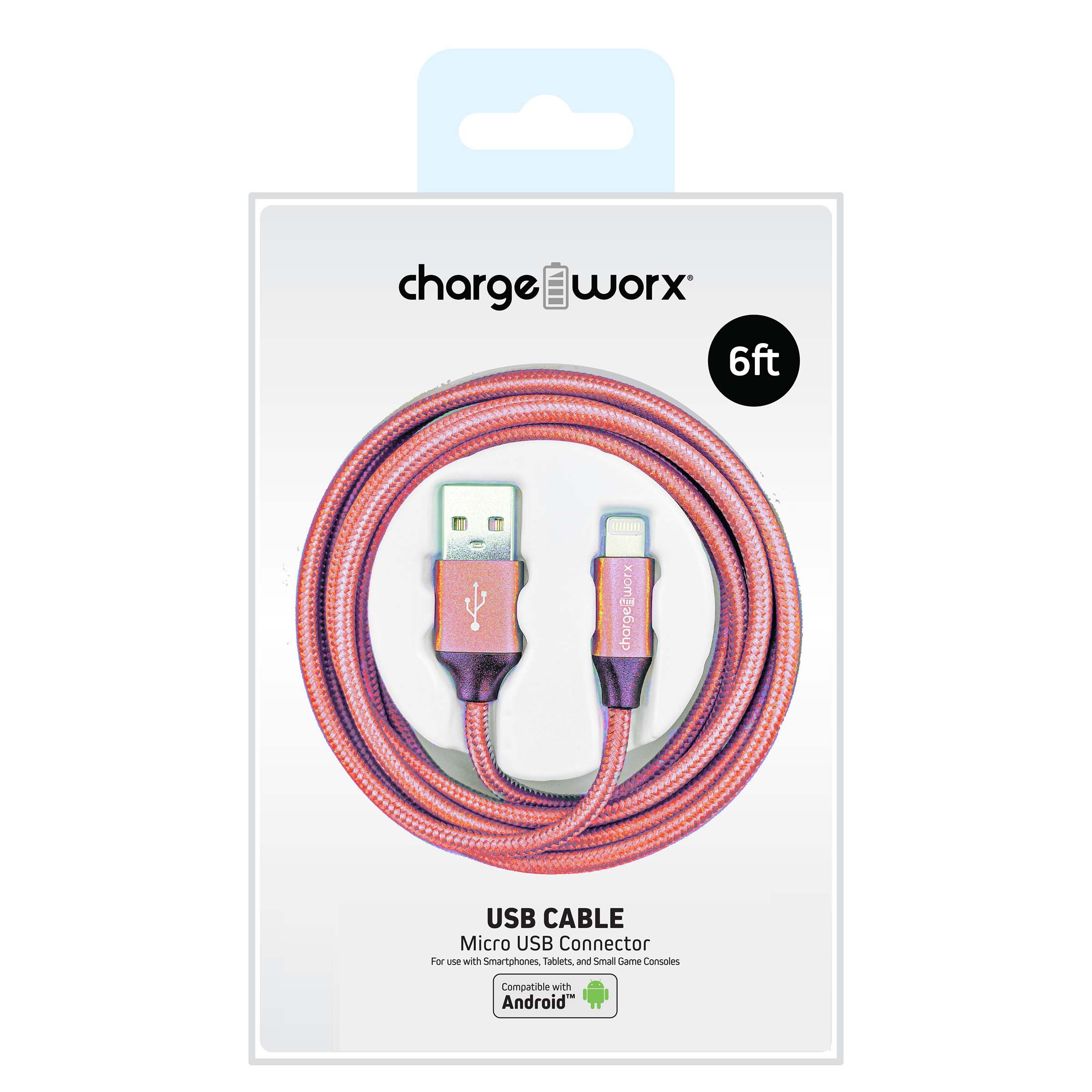 ChargeWorx Micro USB Connector Cable - Shop Connection at H-E-B