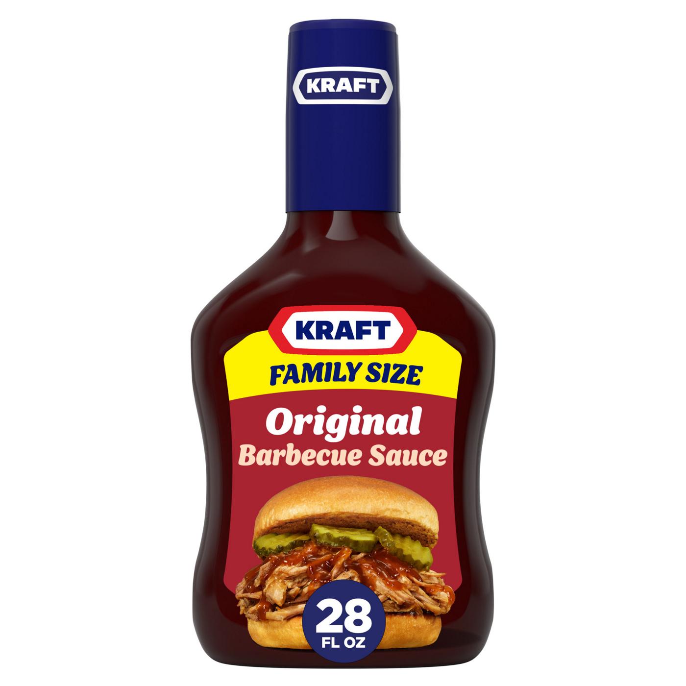 Kraft Original Slow-Simmered Barbecue Sauce And Dip; image 1 of 4