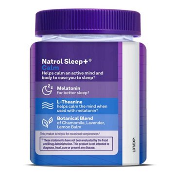 Natrol Sleep +Calm Gummies - Strawberry, 60 ct
