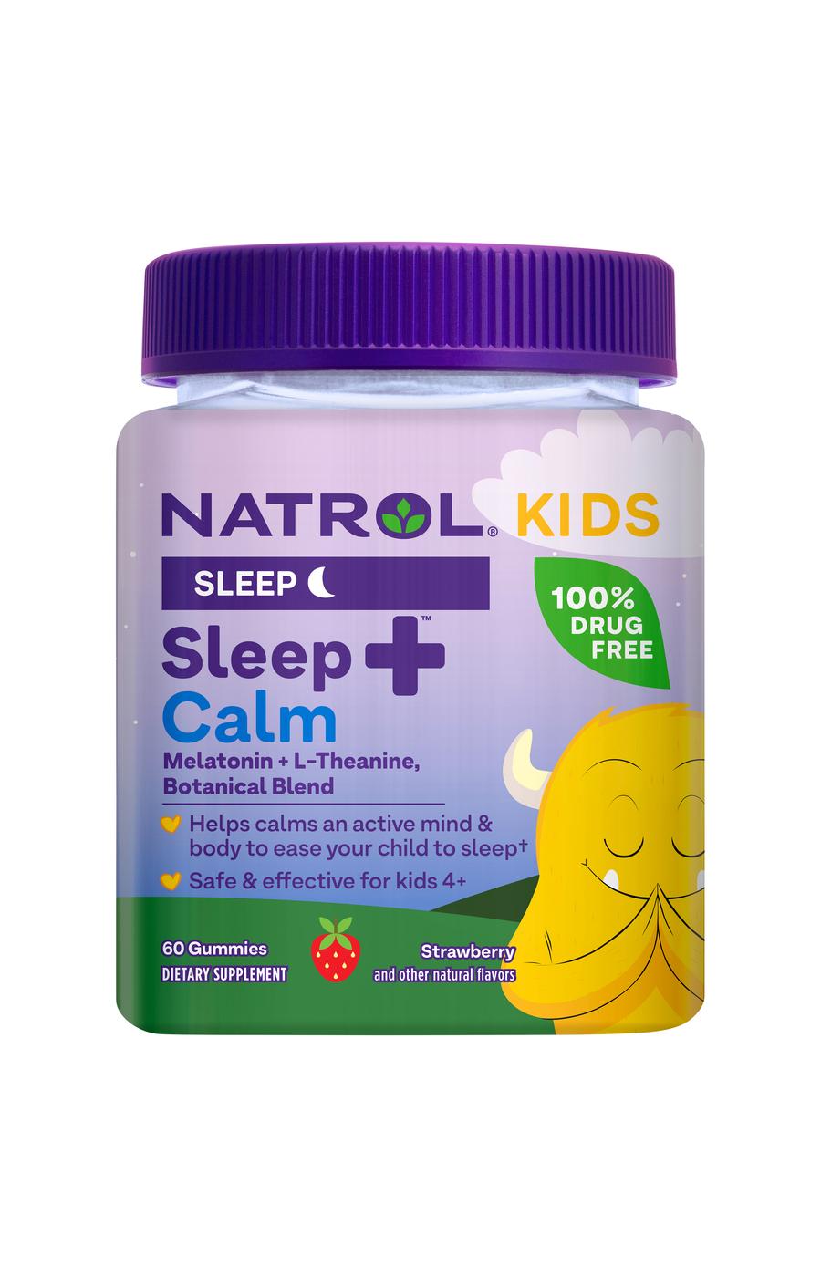 Natrol Kids Sleep +Calm Gummies - Strawberry; image 1 of 4