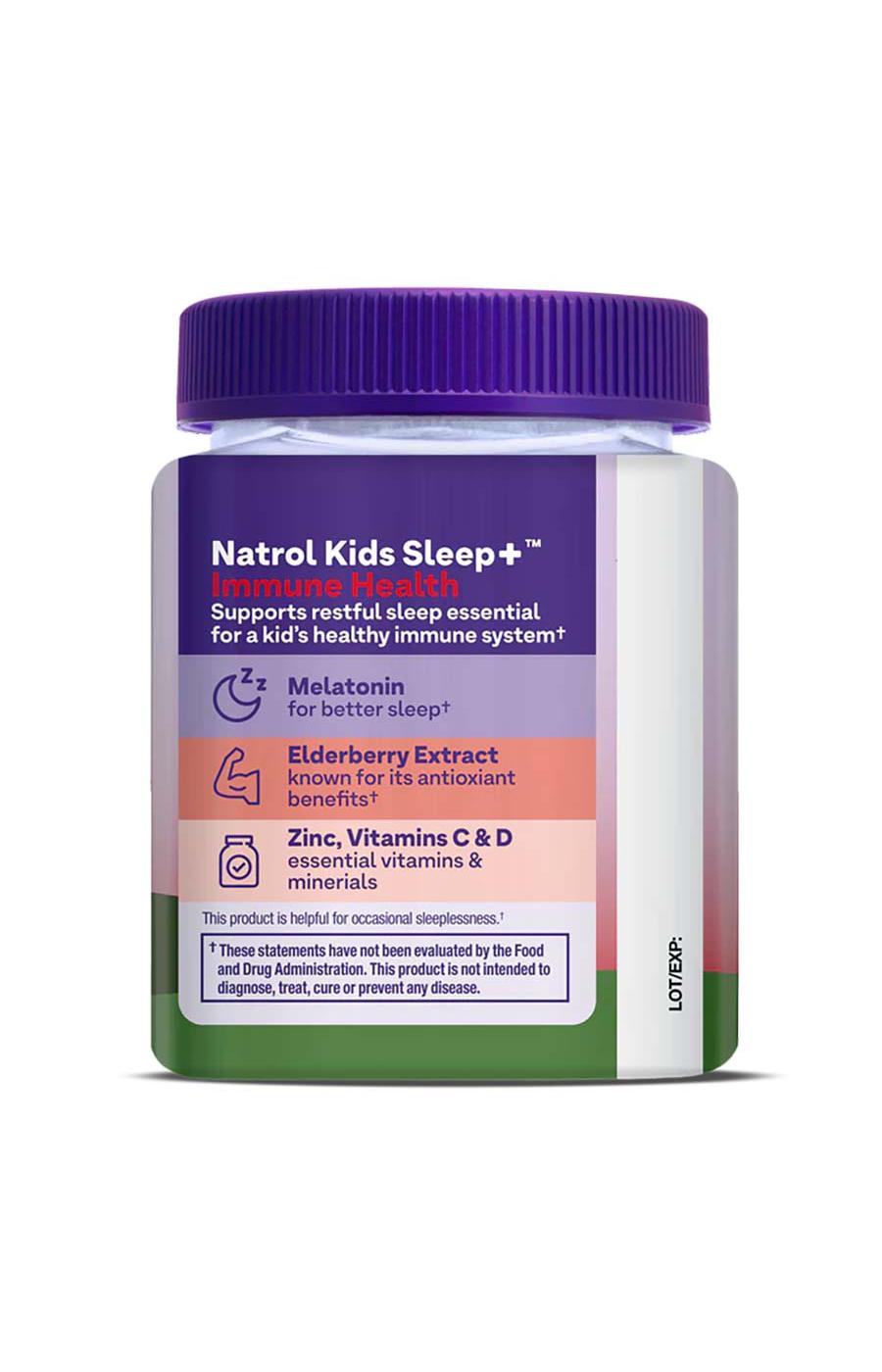 Natrol Kids Sleep +Immune Health Gummies - Raspberry; image 2 of 3
