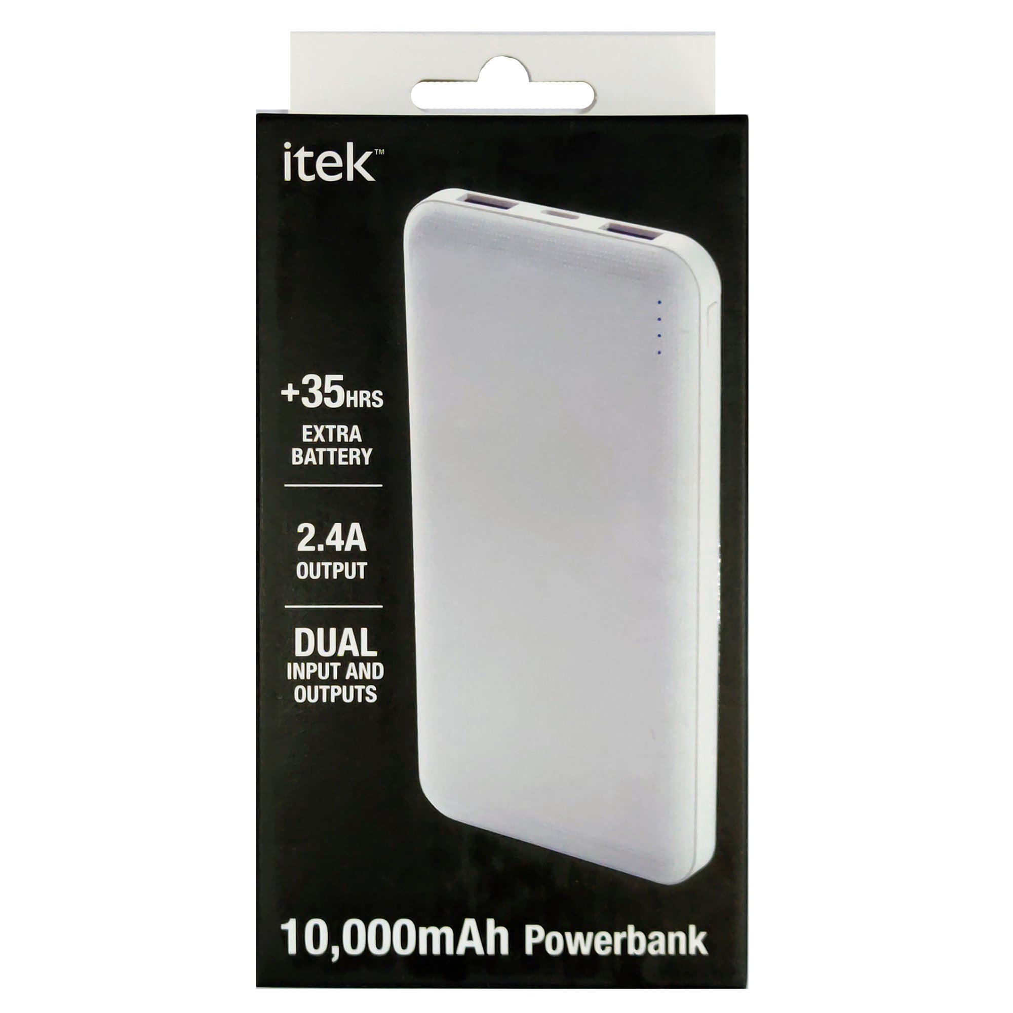 Itek 10,000mAh Powerbank Assorted Shop Phone chargers at HEB