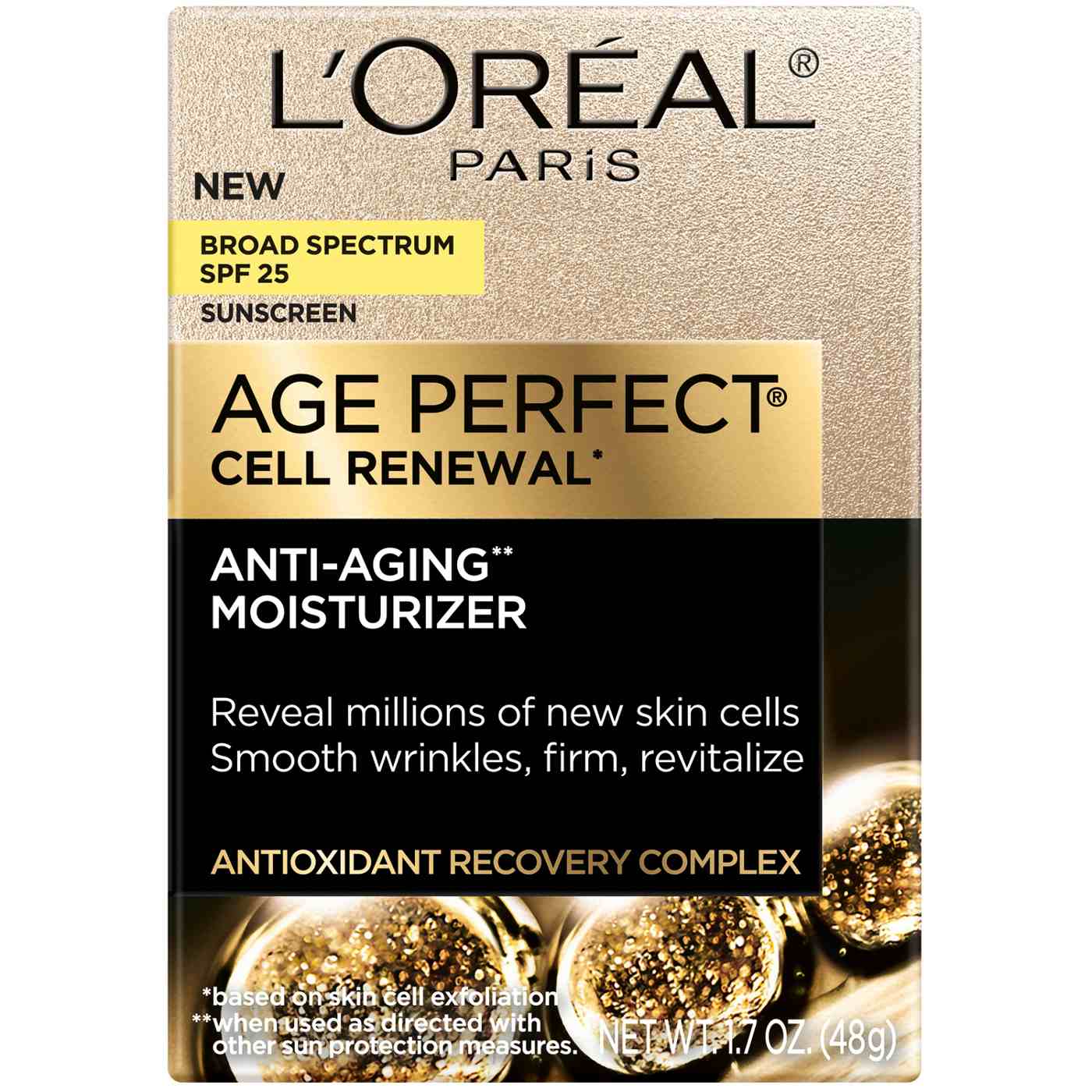 L'Oréal Paris Age Perfect Cell Renewal Anti-Aging Day Moisturizer SPF 25; image 1 of 2