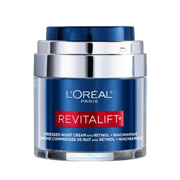 L'Oréal Paris Revitalift Pressed Night Moisturizer with Retinol, Niacinamide