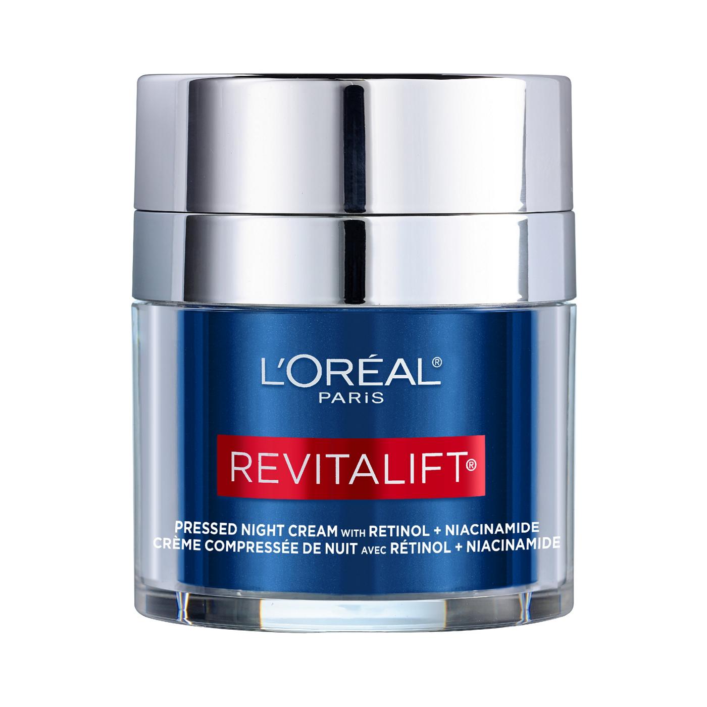 L'Oréal Paris Revitalift Pressed Night Moisturizer with Retinol, Niacinamide; image 6 of 7