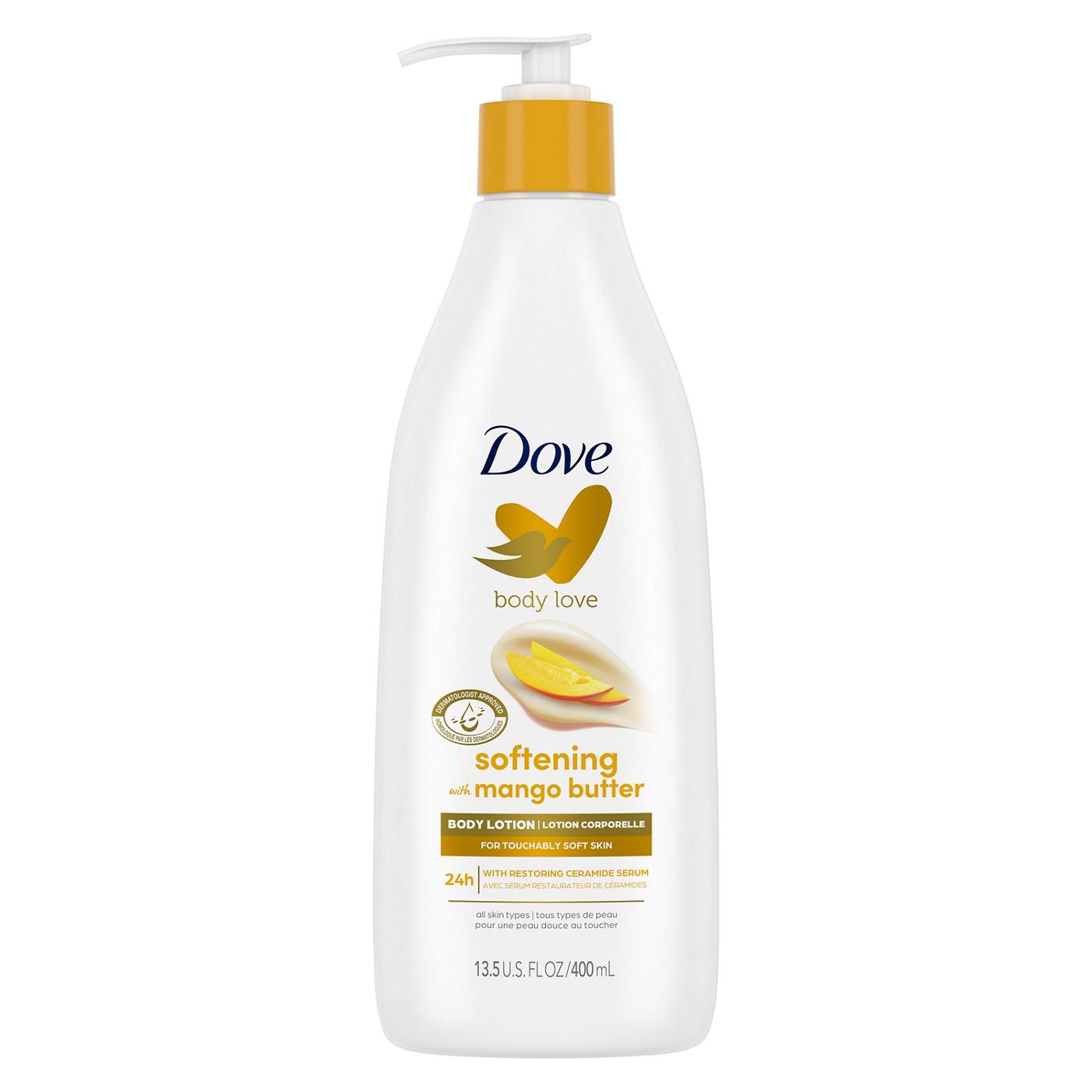 Dove Body Love Mango & Almond Butter Glowing Care Body Lotion Shop