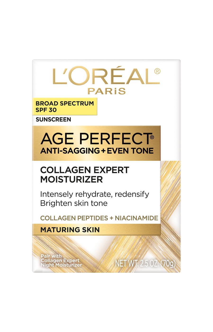 L'Oréal Paris Age Perfect Collagen Expert Day Moisturizer with SPF 30; image 1 of 5